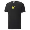 PUMA X POKEMON Graphic Tee Siyah Erkek T-Shirt