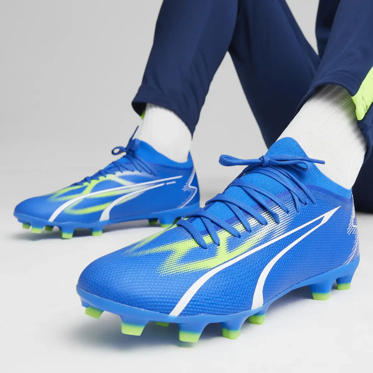 Puma ULTRA MATCH FG/AG Mavi Erkek Krampon
