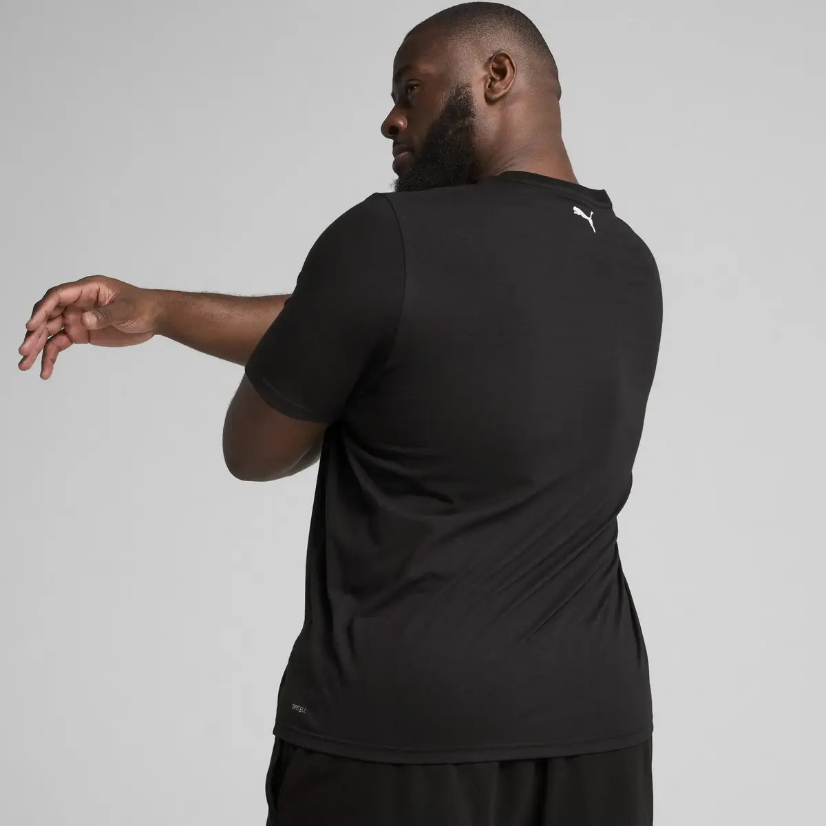 Puma TAD TECH Triblend Tee Siyah Erkek T-Shirt