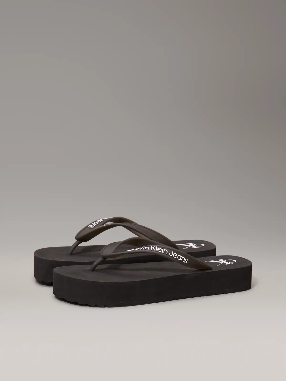 Calvin Klein BEACH SANDAL FLATFOR, BEH Siyah Kadın Terlik