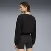 Puma W CLOUDSPUN CREW Siyah Kadın Sweatshirt