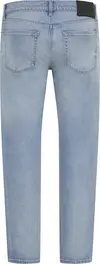 Calvin Klein SLIM STRAIGHT MEDWAY BLUE JEAN Erkek Mavi Kot Pantolon