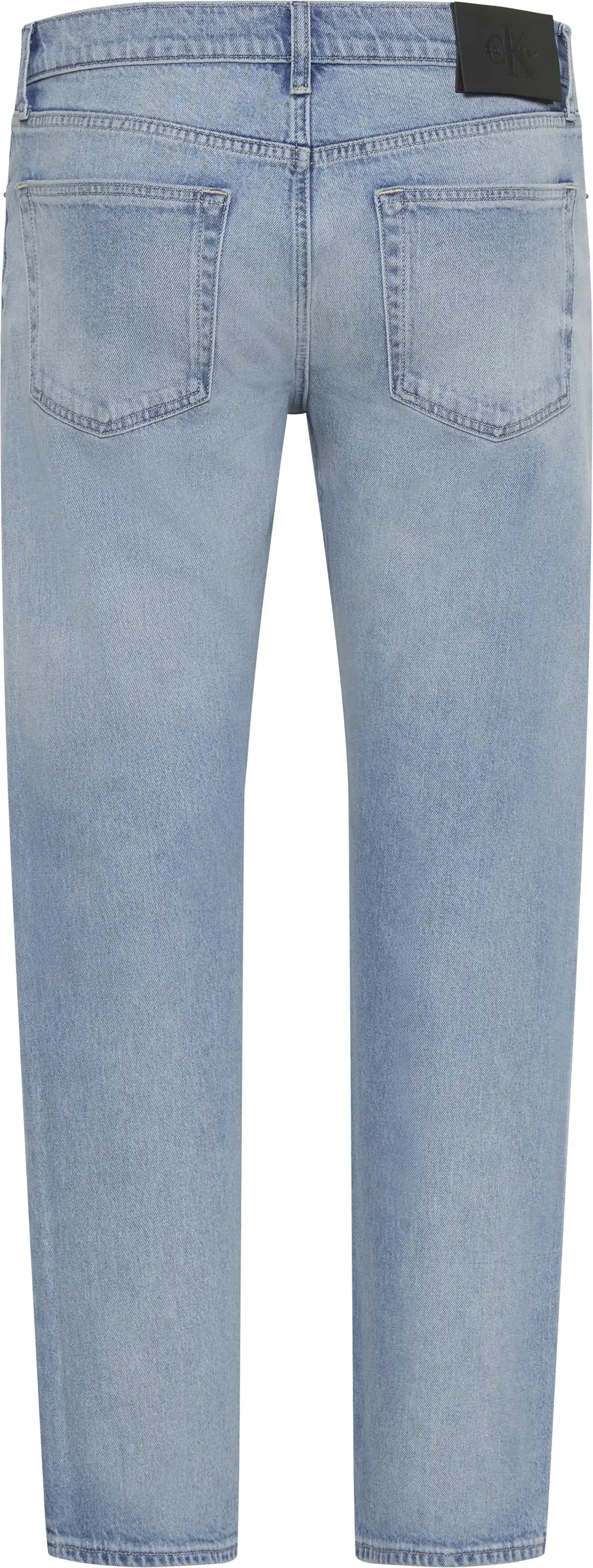 Calvin Klein SLIM STRAIGHT MEDWAY BLUE JEAN Erkek Mavi Kot Pantolon