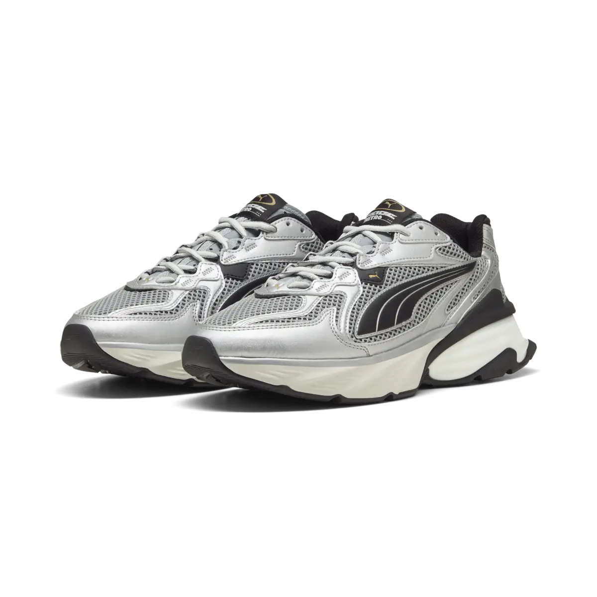 Puma Fade Nitro LS Gri Spor Ayakkabı