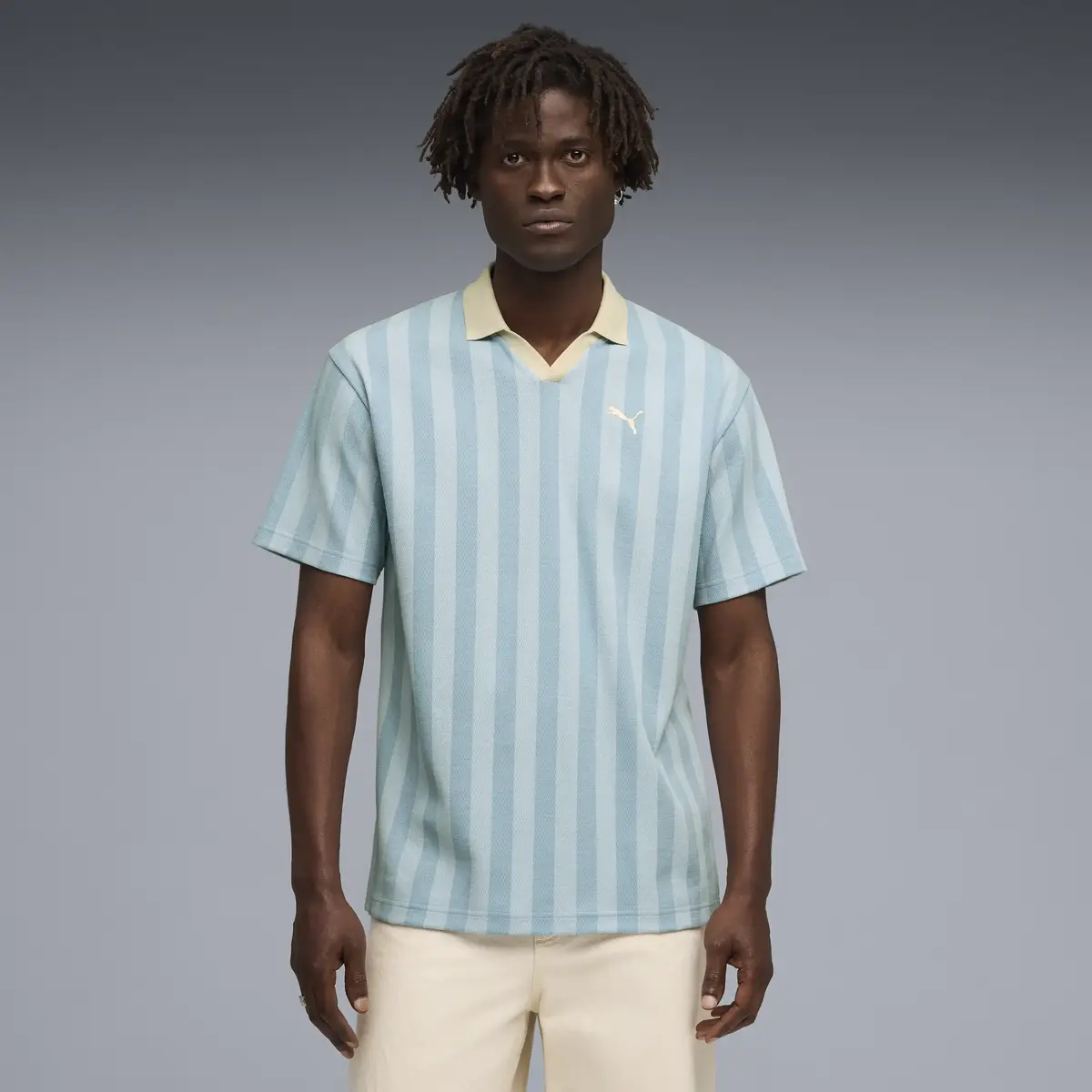 Puma CLASS Pinnacle Tee Mavi Erkek T-Shirt & Polo