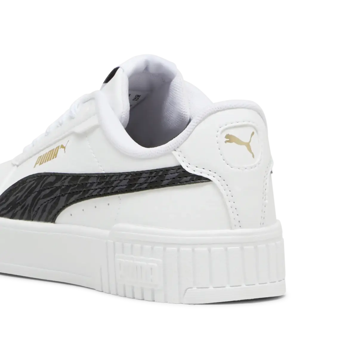 Puma Carina 2.0 Zebra Jr Beyaz Kadın Spor Ayakkabı & Sneaker
