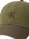 Calvin Klein WASHED MATERIAL Haki Erkek Şapka
