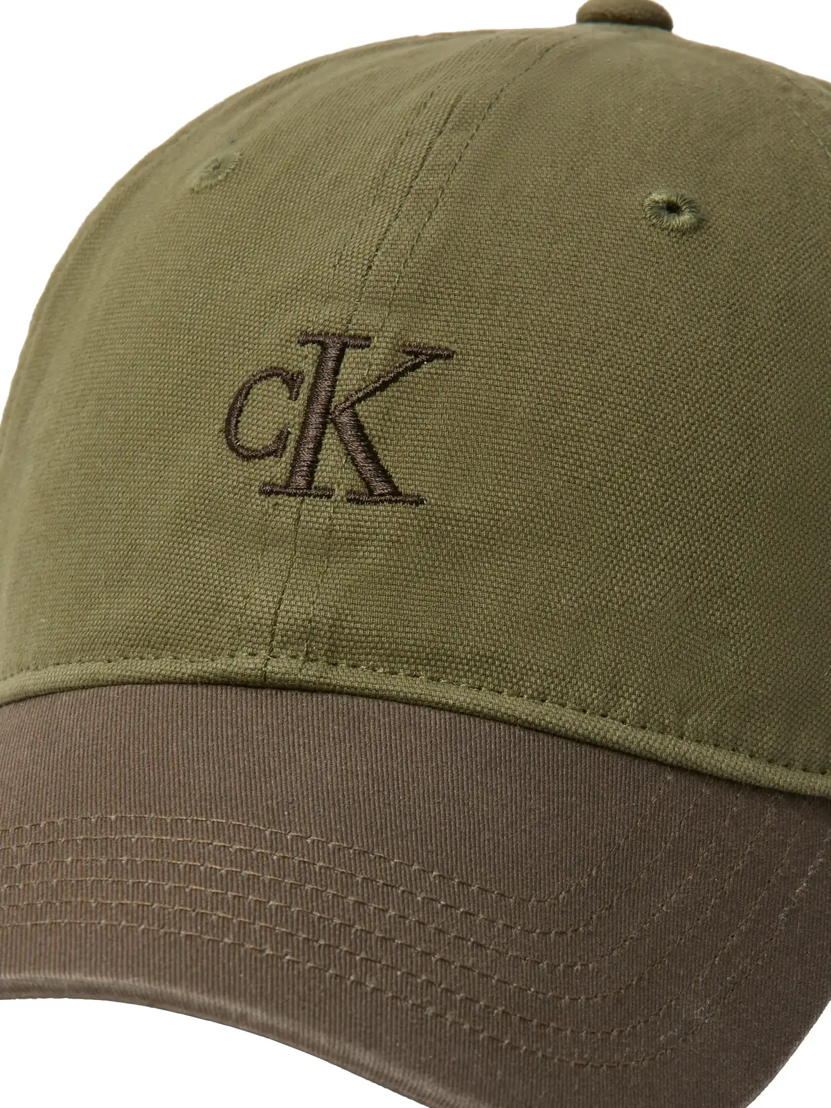 Calvin Klein WASHED MATERIAL Haki Erkek Şapka
