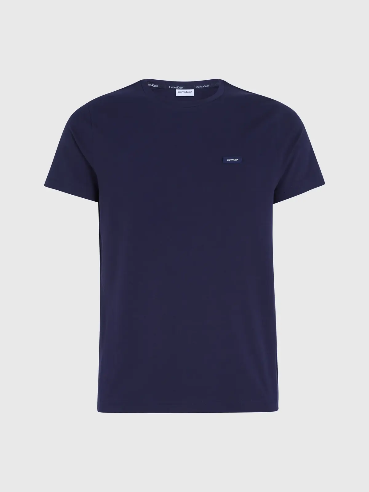 Calvin Klein STRETCH SLIM FIT T-S, CHW Lacivert Erkek T-Shirt & Polo