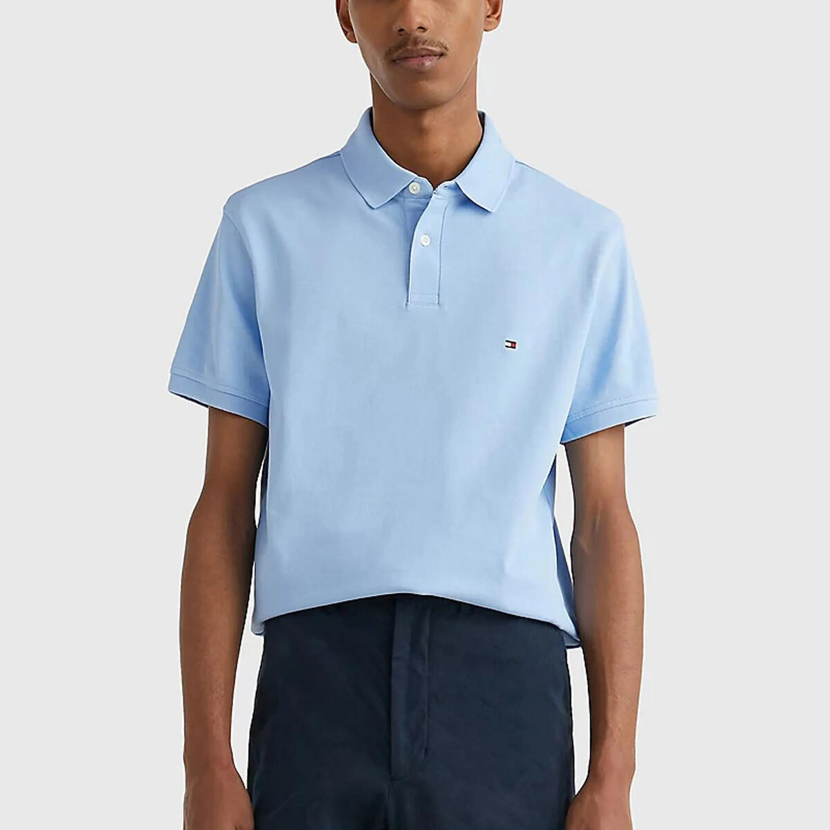 Tommy Hilfiger 1985 REGULAR POLO, C1Z Erkek Mavi T-Shirt