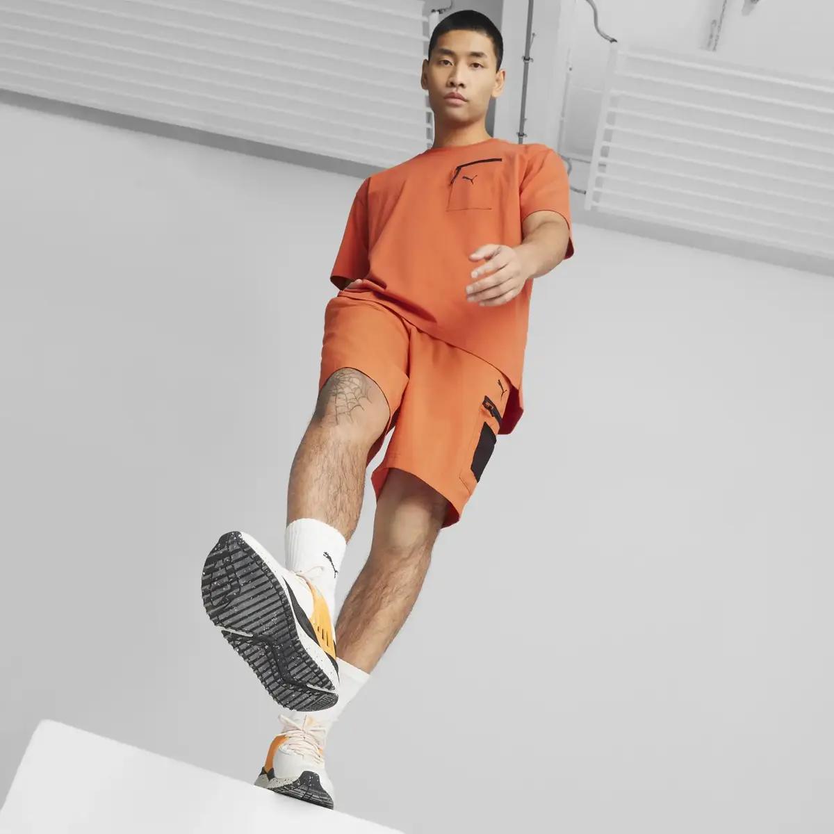 Puma Open Road Tee Orange Erkek T-shirt