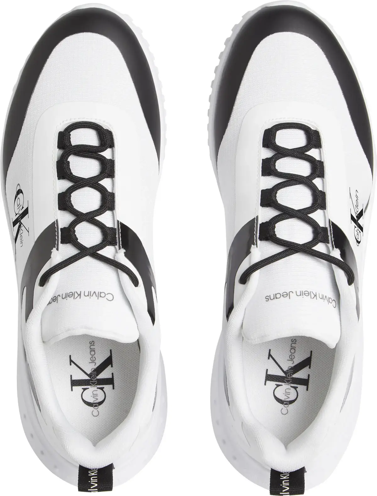 Calvin Klein EVA RUNNER LOW LACE ML MIX II Erkek Beyaz Günlük Spor Ayakkabı