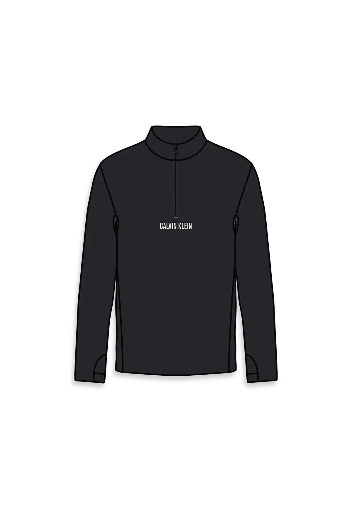 1/4 ZIP LS, UB1