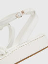 Tommy Hilfiger EAST COASTAL LEATHER Kadın Beyaz Sandalet