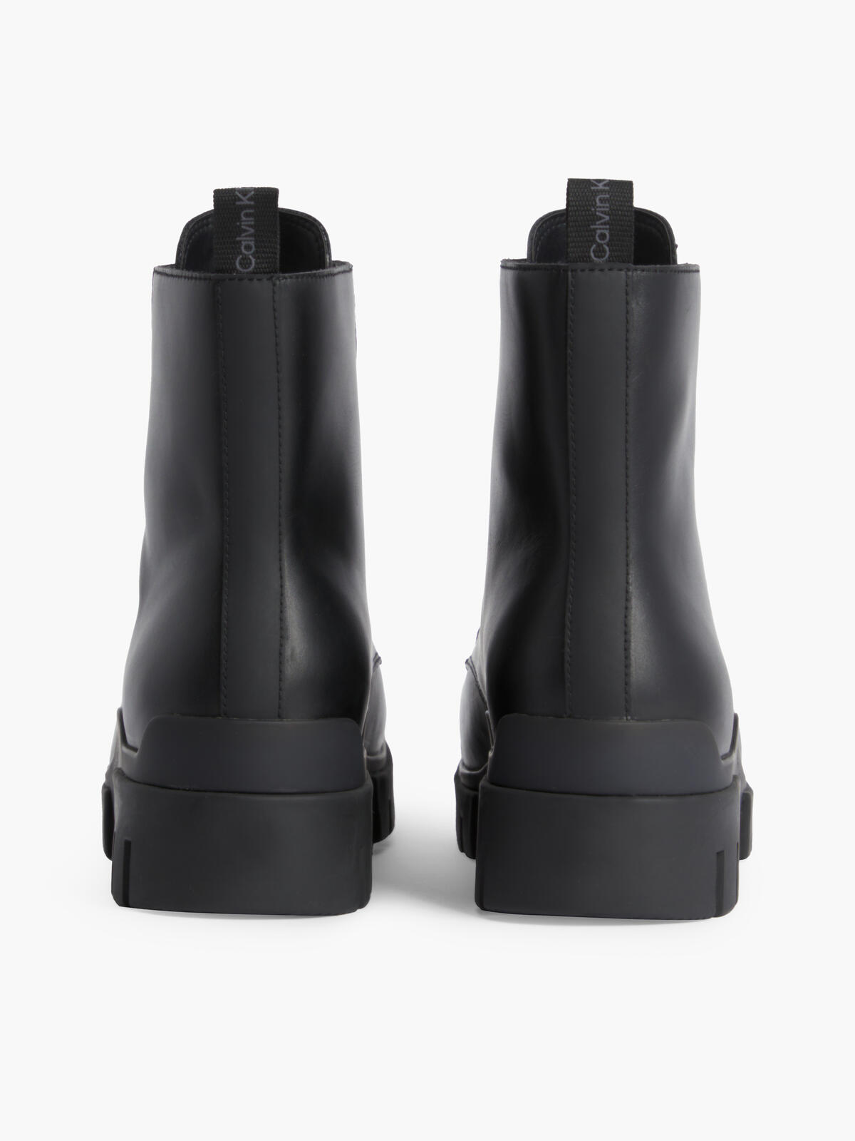 Calvin Klein TRANSP COMBAT MID LA Erkek Siyah Bot