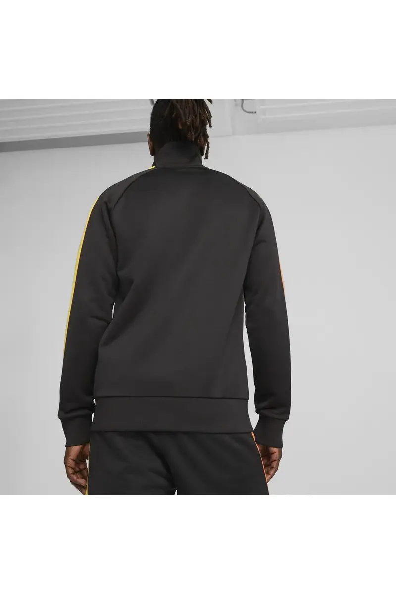 Puma T7 ICONIC Track Jacket (s) PT Siyah Erkek Fermuarlı Sweatshirt