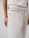 Calvin Klein SIGNATURE 90s STRAIGHT Beyaz Kadın Kot Pantolon
