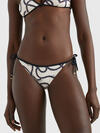 Tommy Hilfiger STRING SIDE TIE PRIN Kadın Bej Bikini Altı
