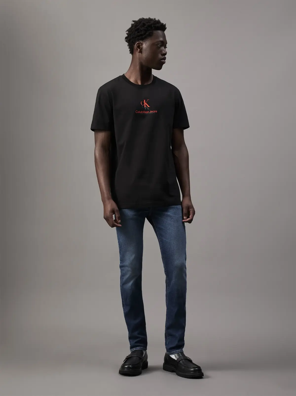 Calvin Klein Siyah Erkek T-Shirt & Polo