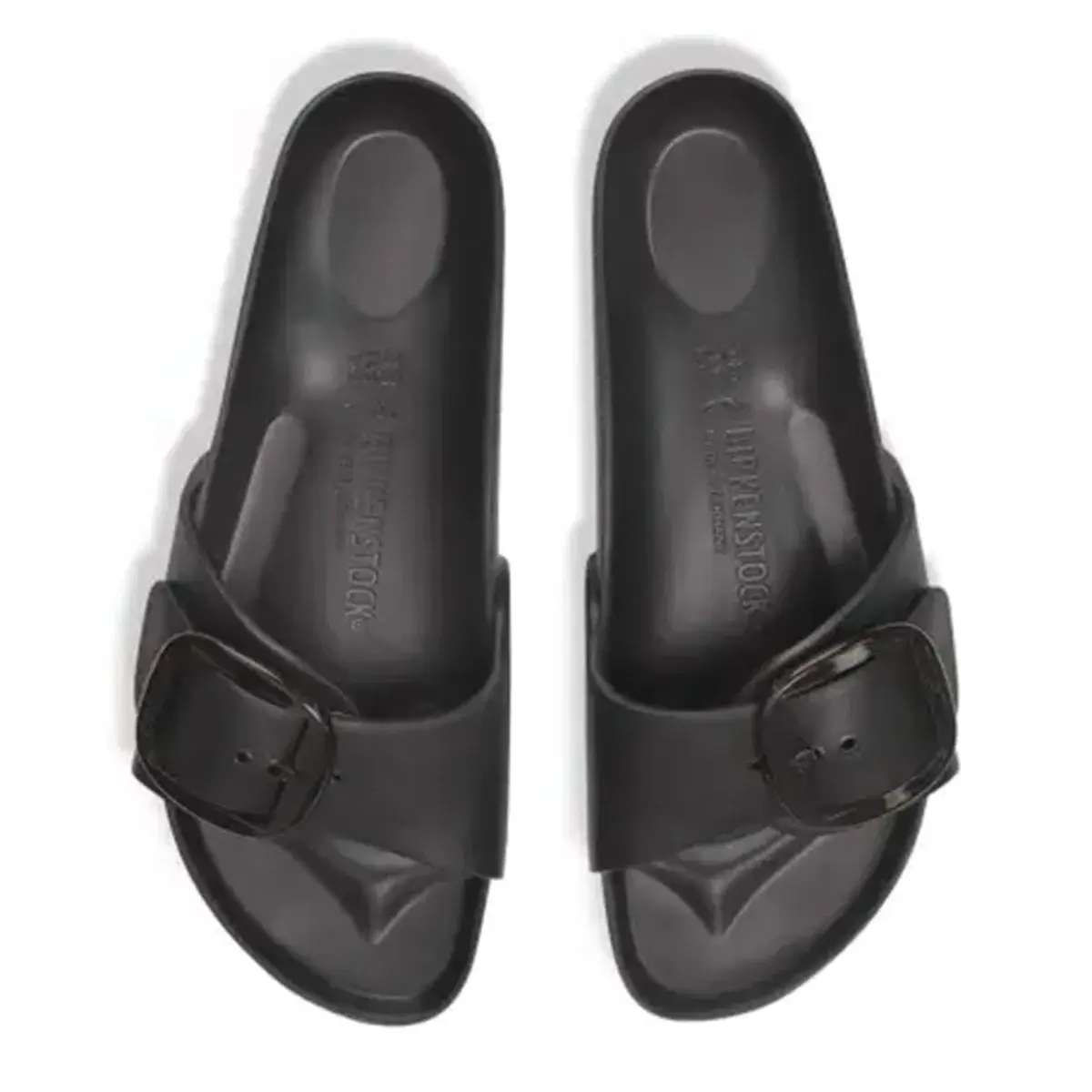 Birkenstock Madrid Eva Big Buckle Siyah Kadın Plaj Terliği
