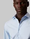 Calvin Klein REG ESNTL POPLIN STR Regular Fit Mavi Erkek Gömlek
