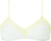 Calvin Klein UNLINED TRIANGLE Kadın Sarı Sütyen
