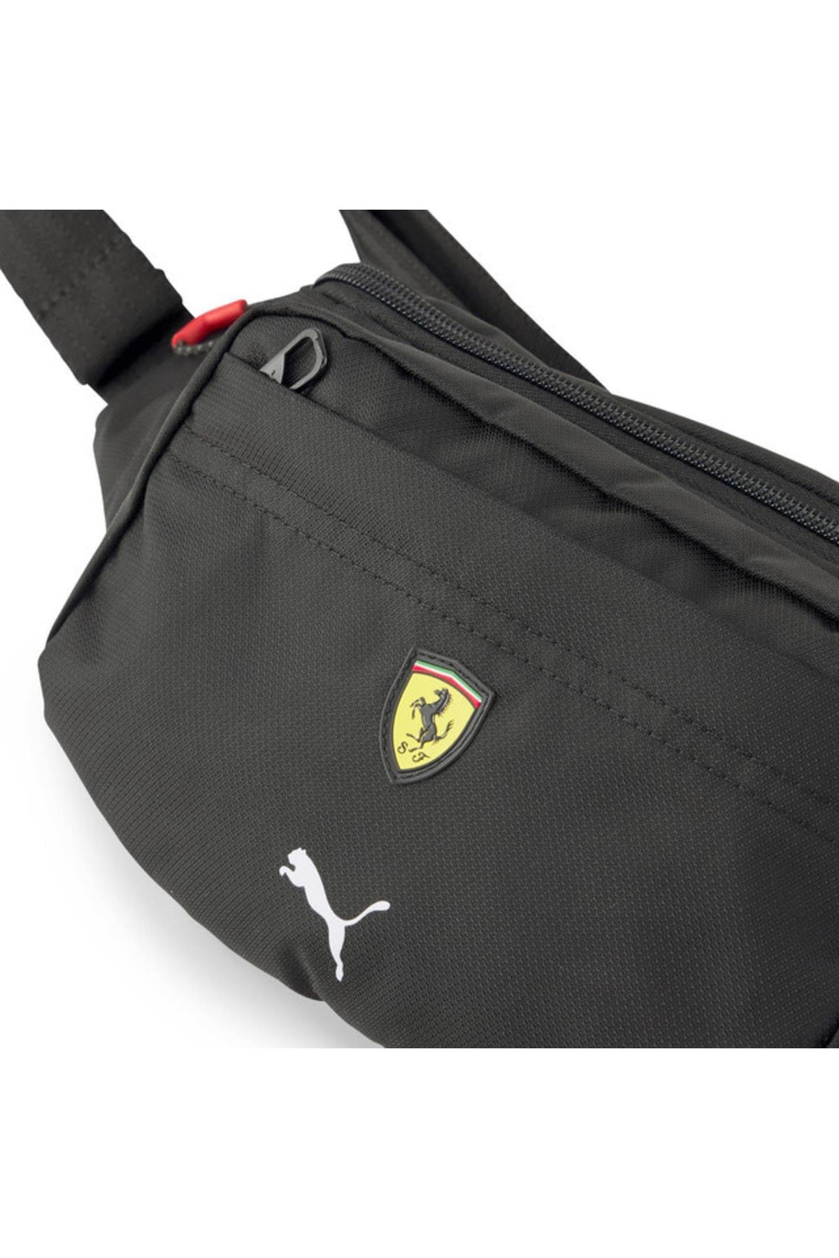 Puma Ferrari Sptwr Race Waist Bag Siyah Unisex Bel Çantası
