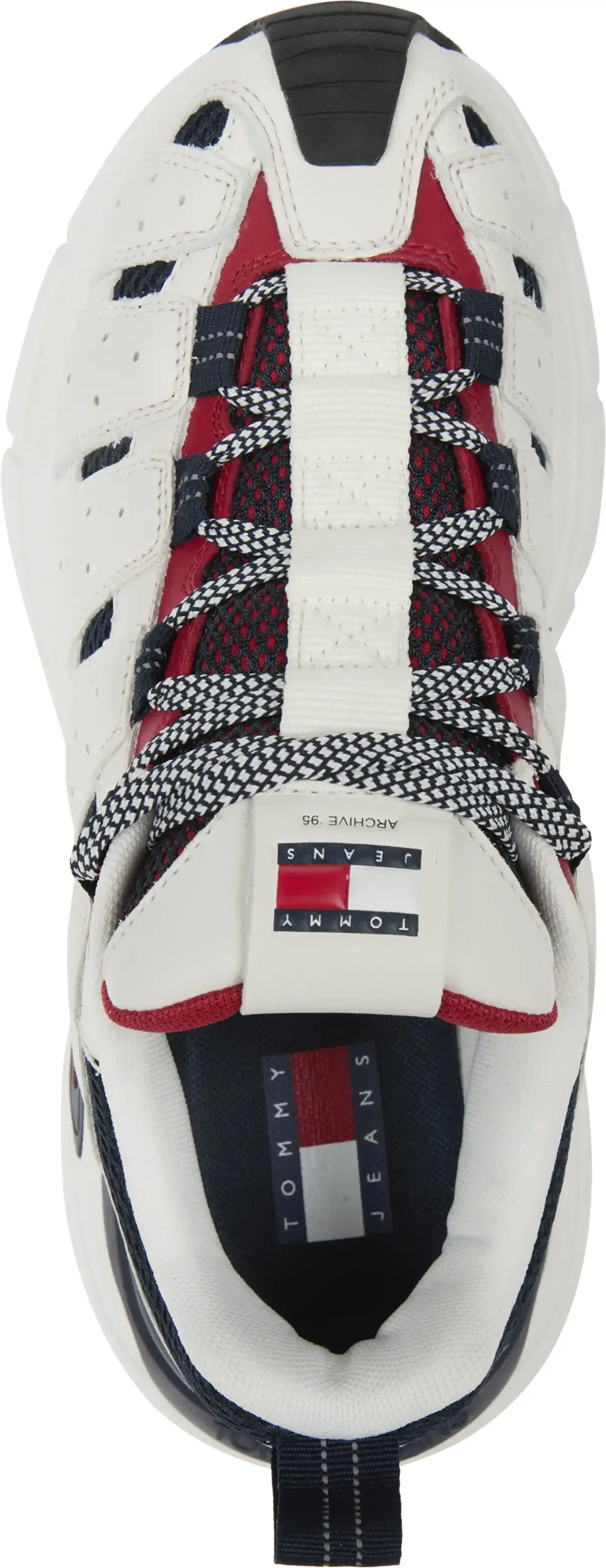 Tommy Hilfiger ARCHIVE'95, 0G1 Beyaz Kadın Spor Ayakkabı & Sneaker