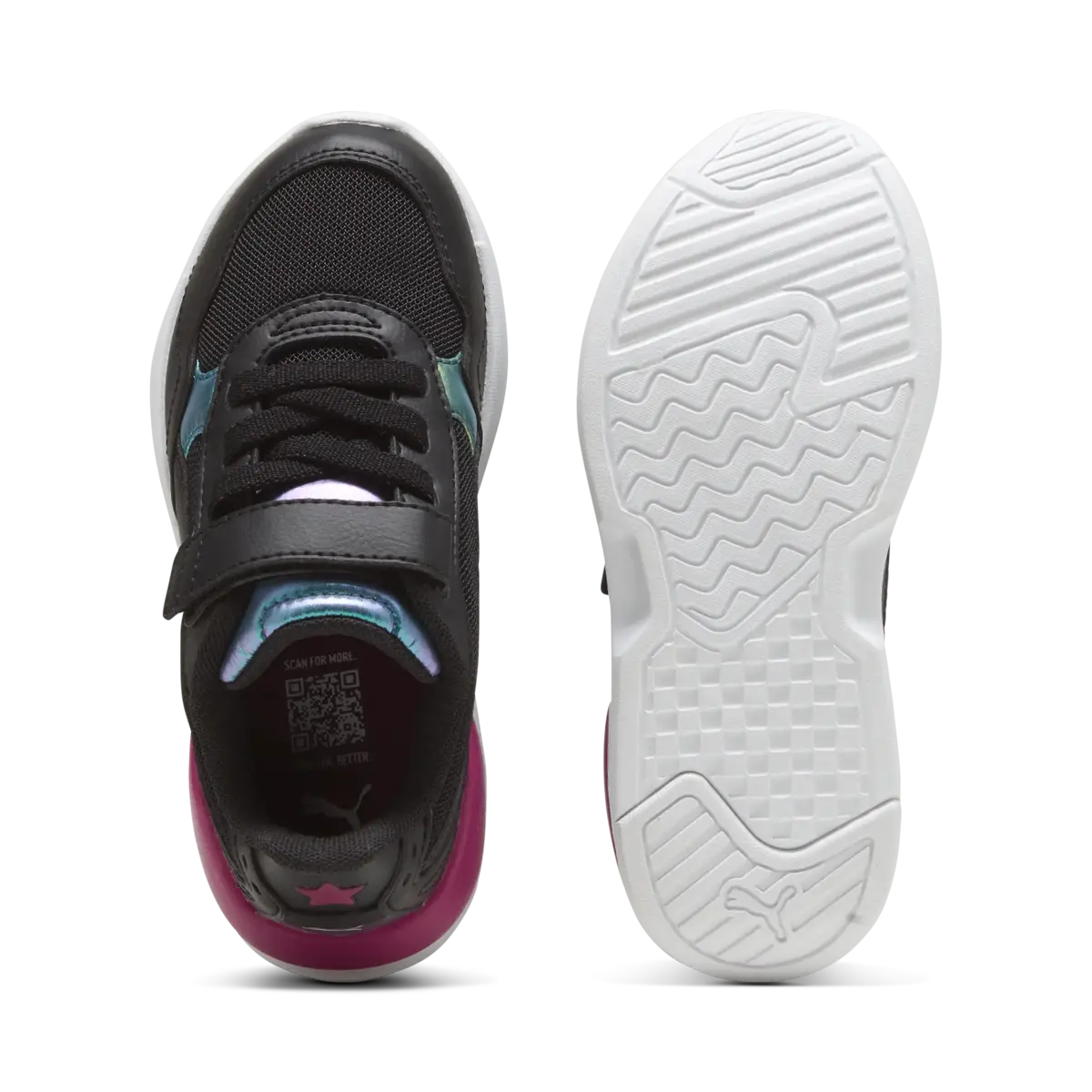 Puma X-Ray SpeedLiteBouncySkyACPS Siyah Çocuk Spor Ayakkabı