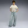 Puma LEO LUXE Football Jersey Gri Kadın Forma