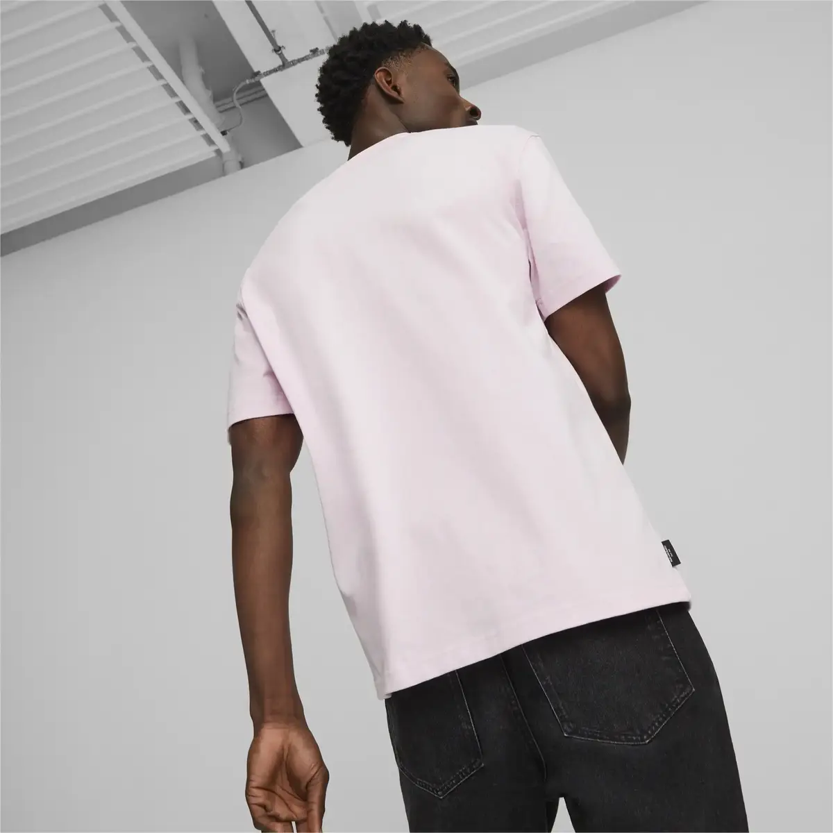 Puma Downtown Pride Tee Pearl Pink Pembe Kadın T-shirt