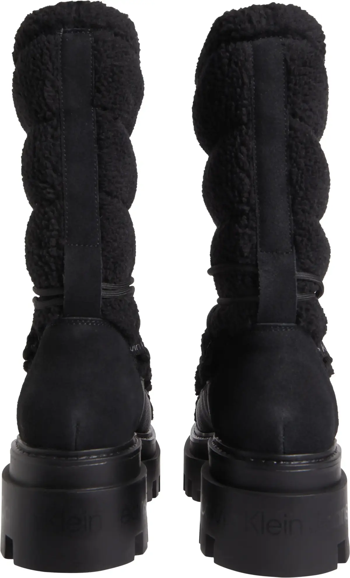 Calvin Klein FLATFORM SNOW BOOT S Kadın Siyah Bot