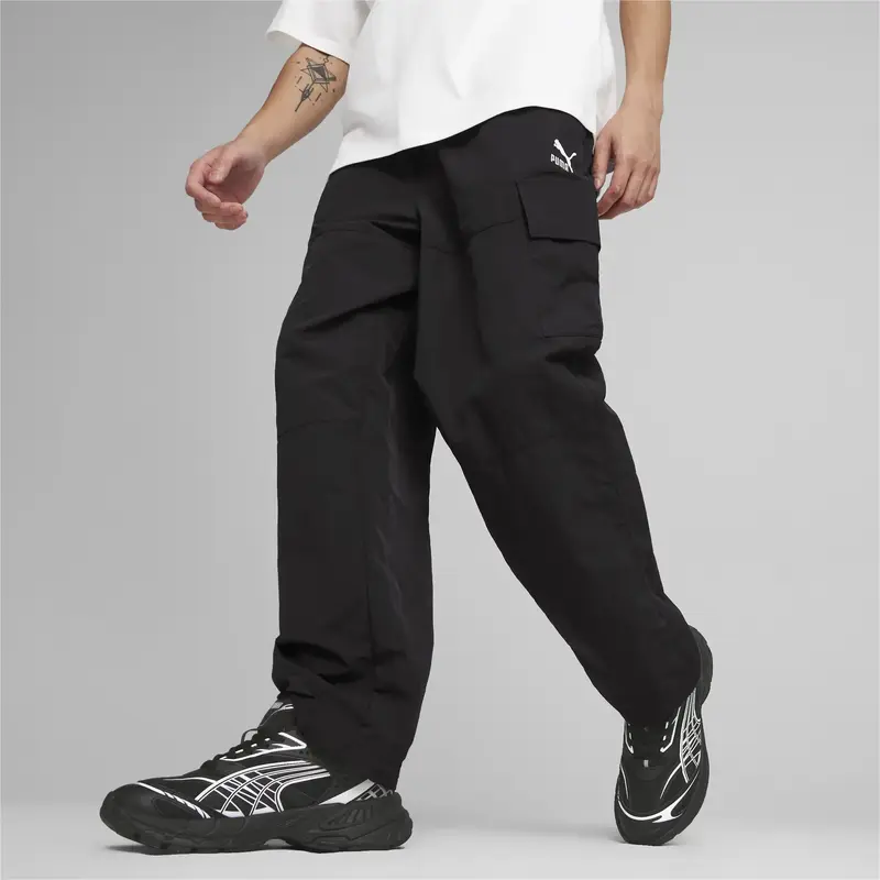 Puma CLASSICS Cargo Pants Siyah Erkek Eşofman Altı