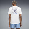 Puma M Run Nitro Graphic Tee Beyaz Erkek T-Shirt