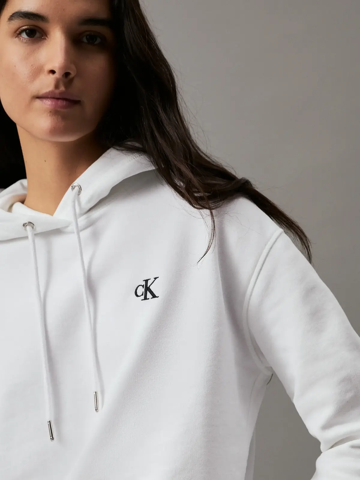 CK EMBROIDERY HOODIE, YAF