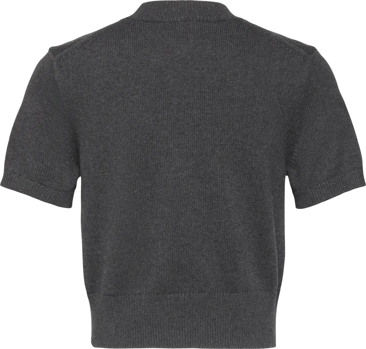 Calvin Klein CHUNKY COTTON GRAPHIC VEST Kadın Gri T-Shirt