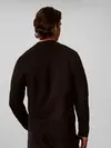 Calvin Klein CL LS 350TERRY MNLG, UB1 Siyah Erkek Sweatshirt