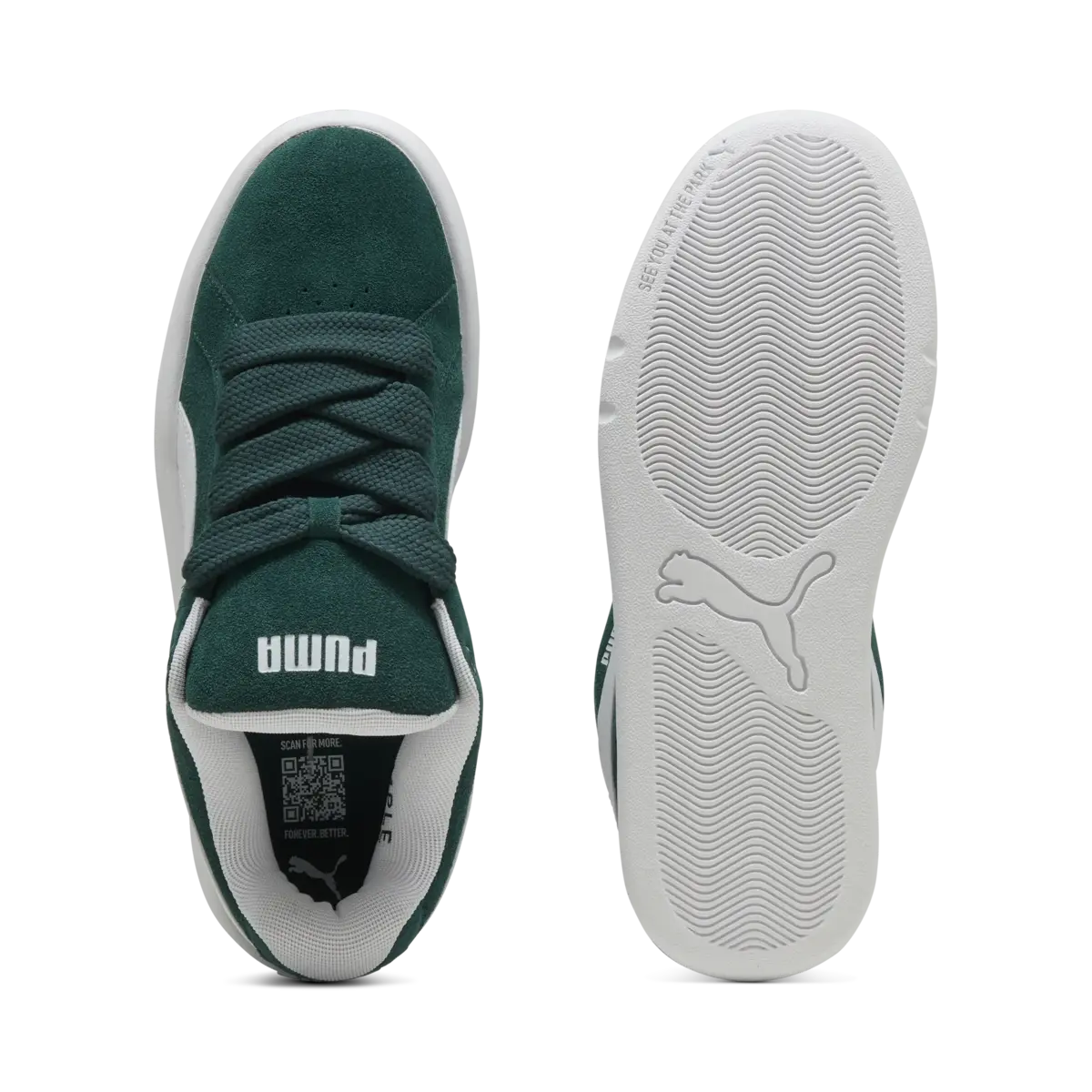 Puma Park Lifestyle Easy SD Yeşil Unisex Günlük Spor Ayakkabı