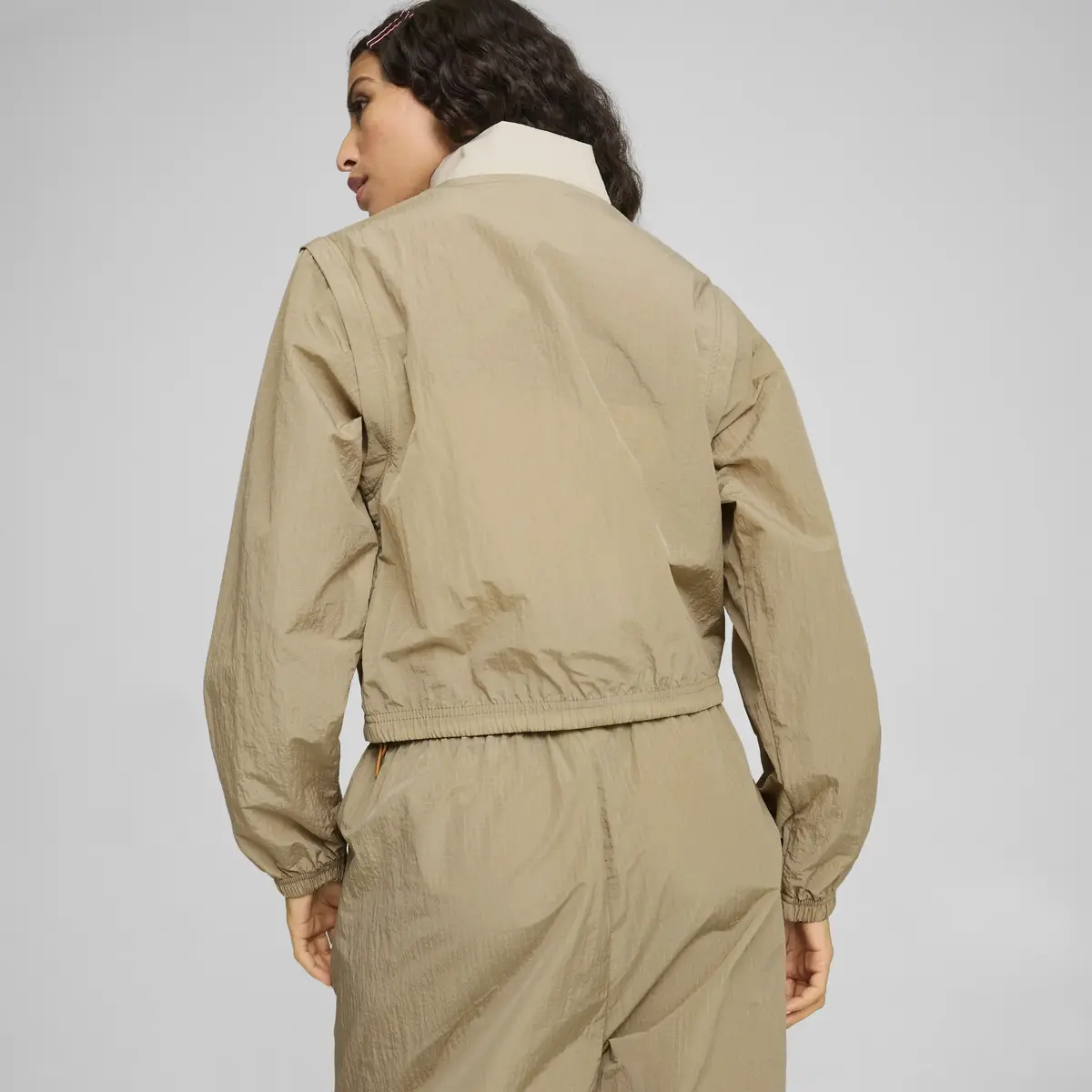 Puma DARE TO Modular Jacket Kırık Beyaz Kadın Ceket