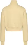 Tommy Hilfiger  TJW REG CRP 1/4ZIP T Kadın Bej Sweatshirt