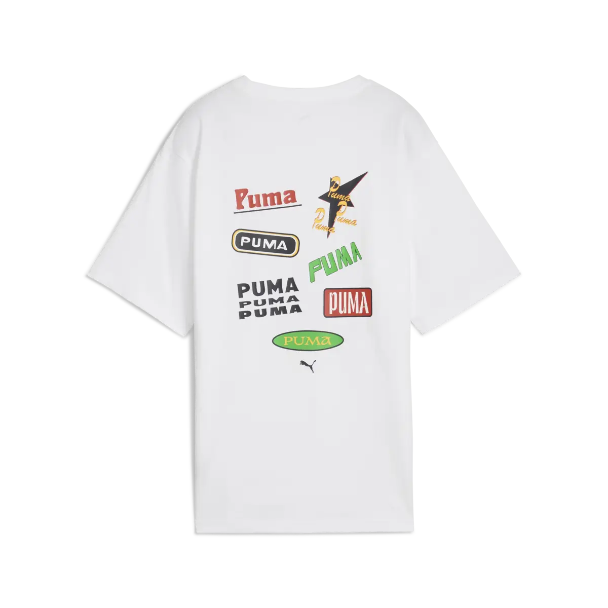PUMA WARDROBE ESS Graphic Tee Beyaz Kadın T-Shirt