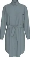 Calvin Klein LYOCELL SHIRT DRESS, PC2 Yeşil Kadın Elbise-Etek