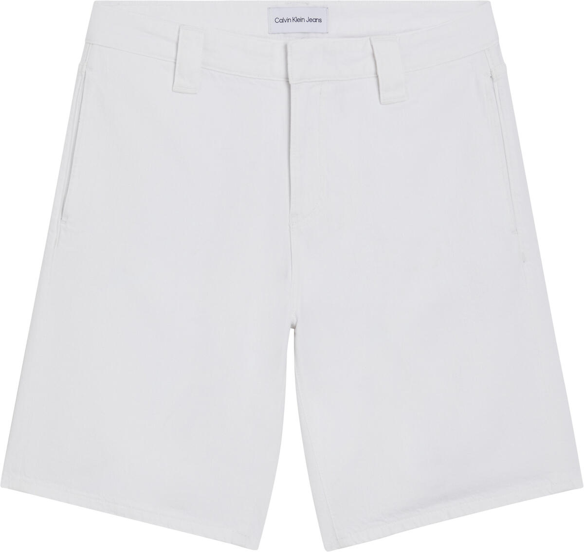 Calvin Klein TROUSER SHORT Erkek Beyaz Şort