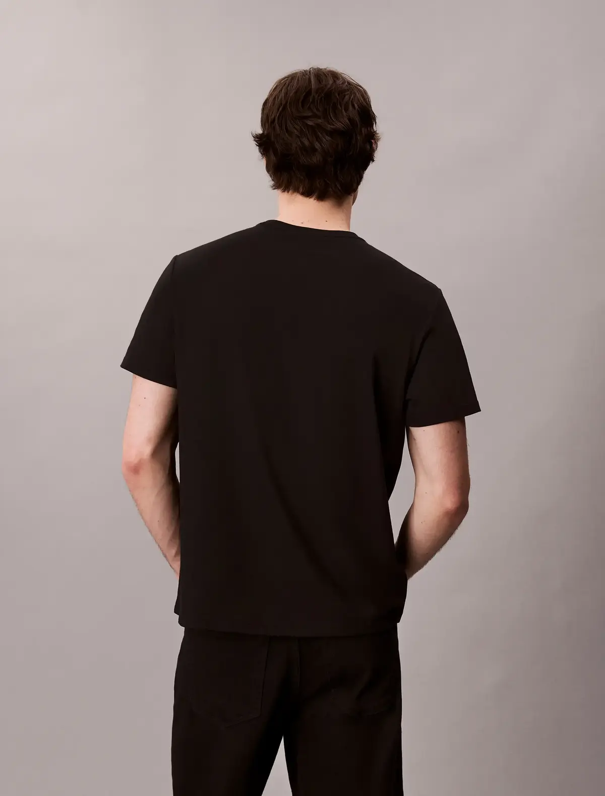 Calvin Klein SS 20S SN VERY GRAPH Siyah Erkek Tişört