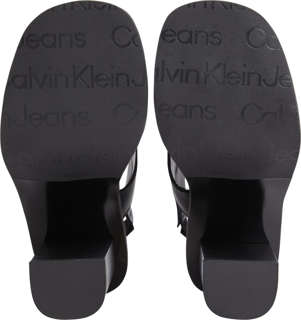 Calvin Klein HEEL SLING SANDAL L Kadın Siyah Sandalet