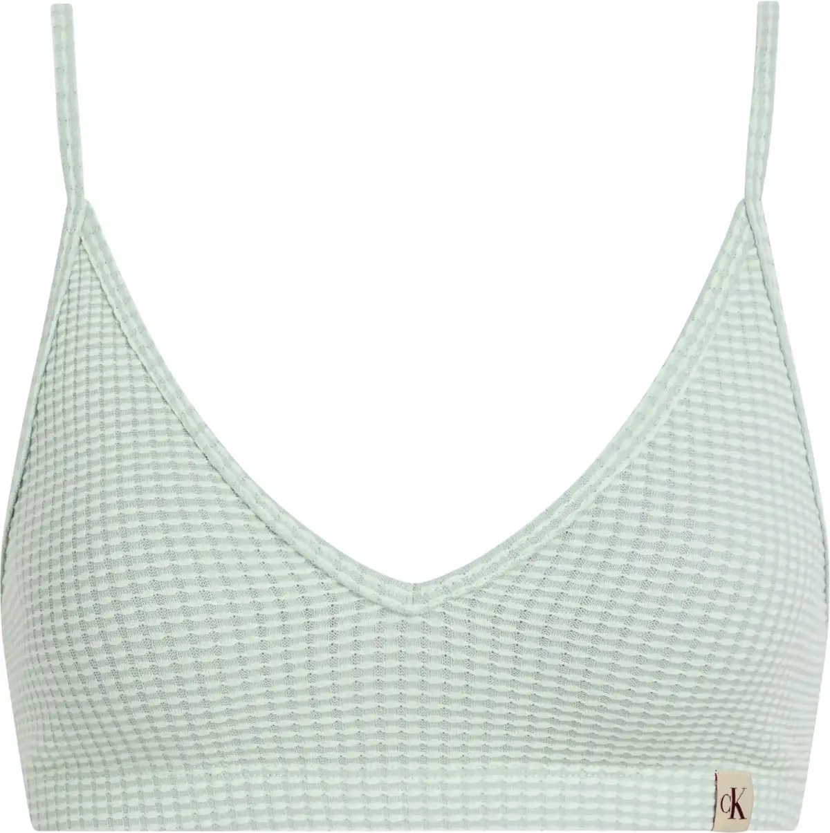 Calvin Klein WAFFLE TEXTURE BRALE, CDV Yeşil Kadın Sütyen & Bralet