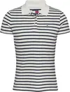 Tommy Hilfiger TJW SLIM ESSENTIAL P, 0FC Beyaz Kadın T-Shirt & Polo