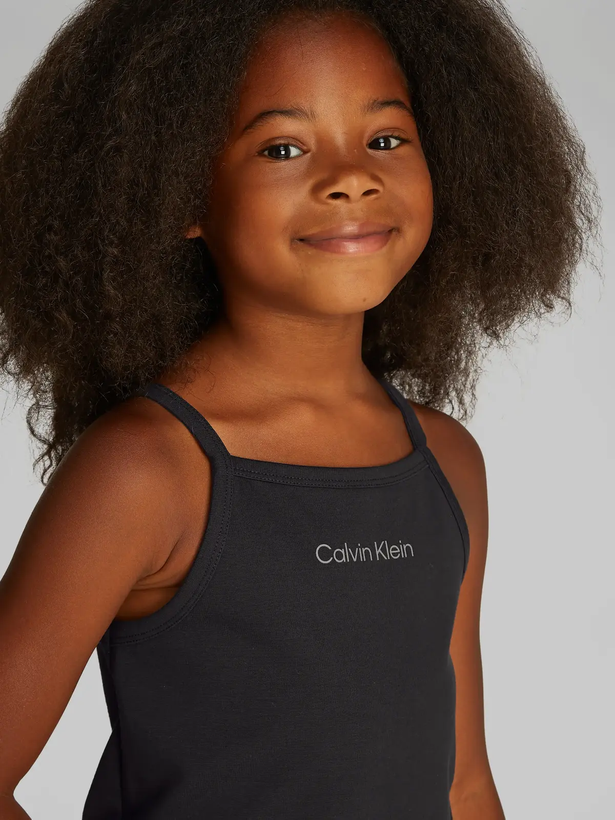Calvin Klein PUNTO STRAP TOP Siyah Çocuk Kolsuz Tişört