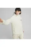 Puma Ess Hooded Padded Jacket Bej Kadın Kapüşonlu Mont