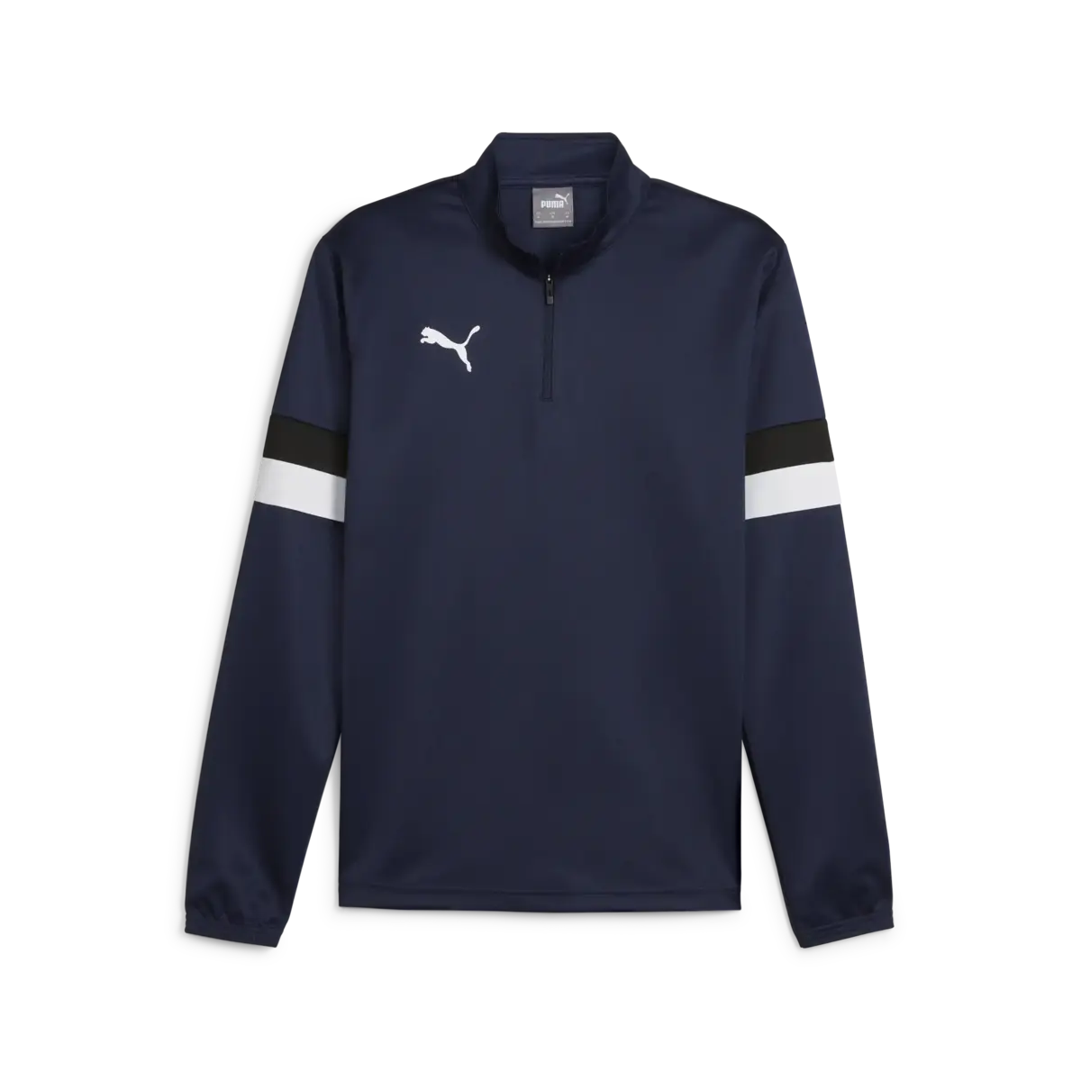 Puma teamRISE 1/4 Zip Top Siyah Erkek Sweatshirt